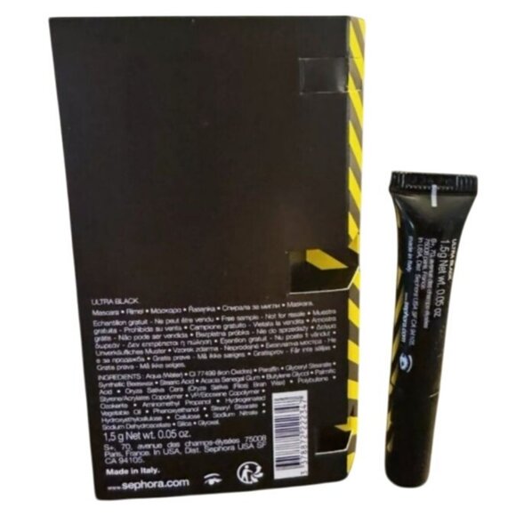 Sephora Collection Size Up Volumizing Mascara Ultra Black 0.05oz/1.5g - Picture 2 of 2